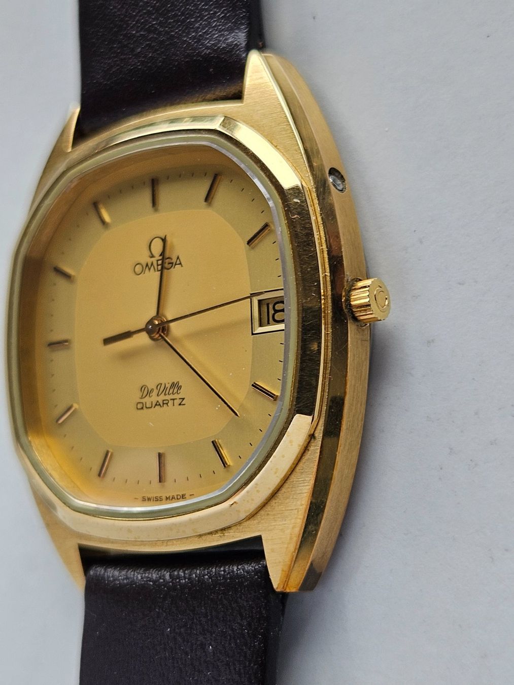Omega Orologi: 151 Omega De Ville Quartz Date – Usato da Berikon venduto da mmm21 2