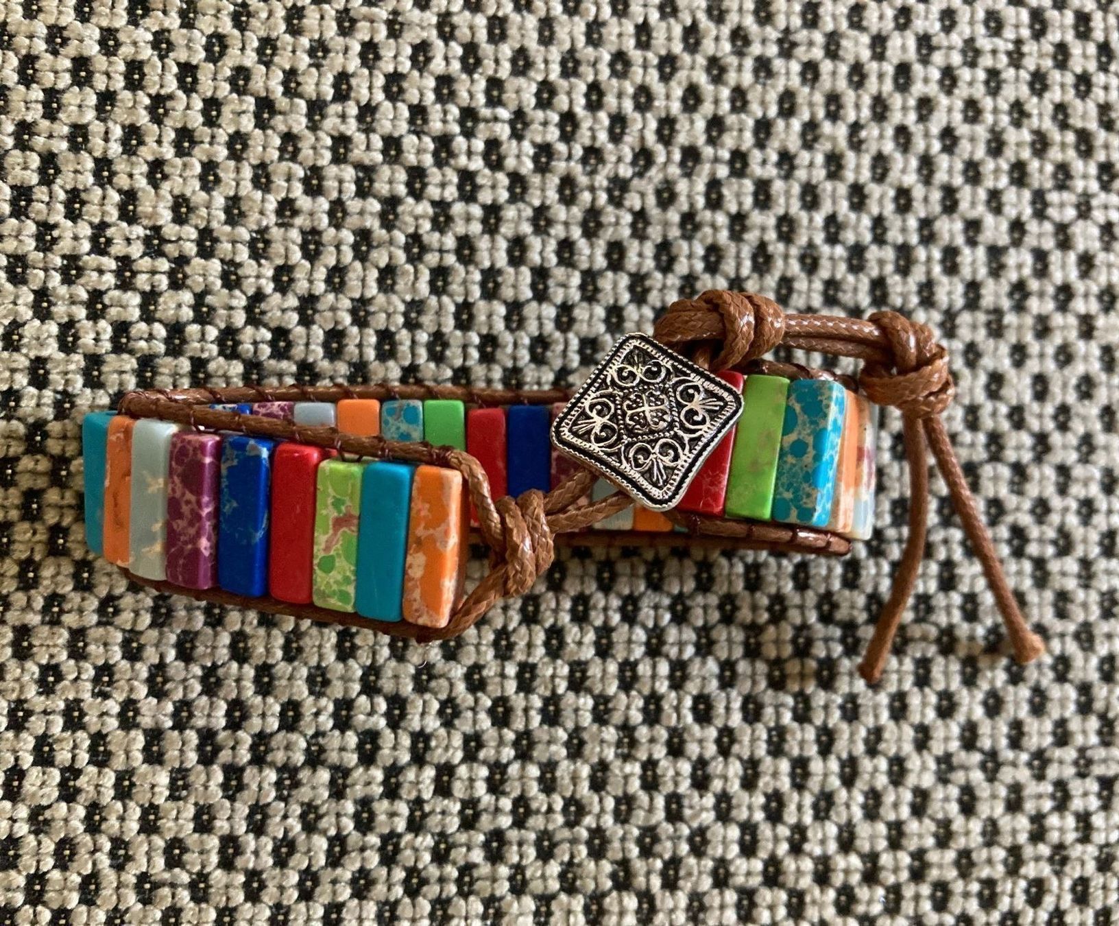 Bracciali & Braccialetti: 7 CHAKRA NATURSTEIN ARMBAND - HANDMADE – Nuovo e nell'imballaggio originale da Kriens venduto da swissgadget 3
