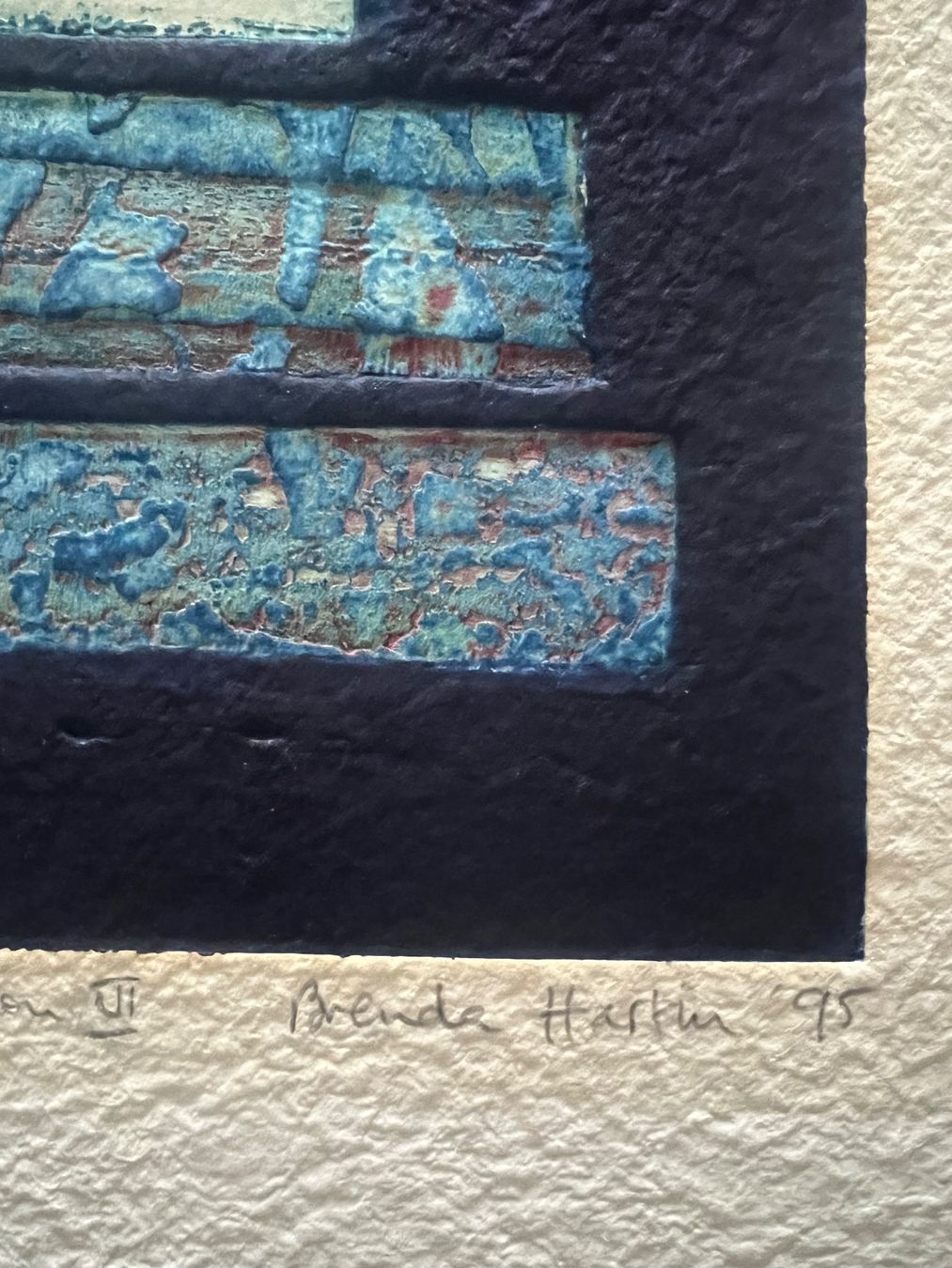 Grafica & Litografie: Brenda Hartill, handsigniert, nummeriert – Usato da Rain venduto da Pic-Ass 2