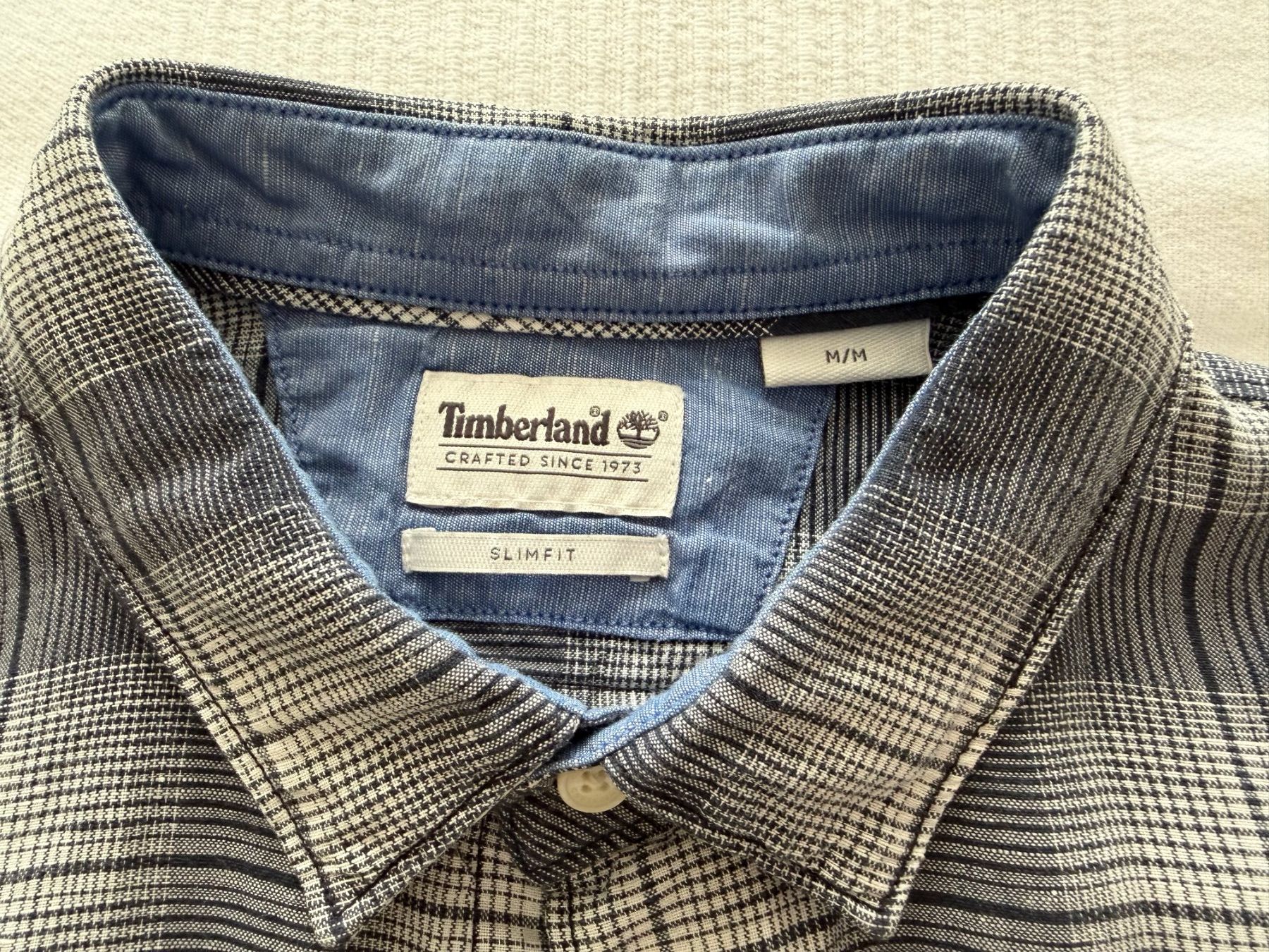 Timberland Camicie: Timberland Hemd Slim Fit, Grösse M – Usato da Nänikon venduto da marcusg70 1