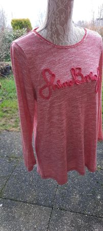 Shirt L meliert rose Damen second hand Nachhaltigkeit 615