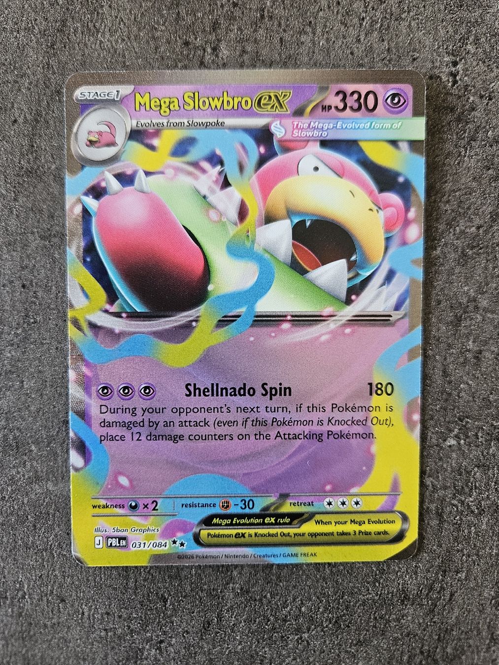 Pokémon Cartes à collectionner: Mega Slowbro EX PBL EN 031/084 – Neuf (Voir description) à Aarau par san_pb85
