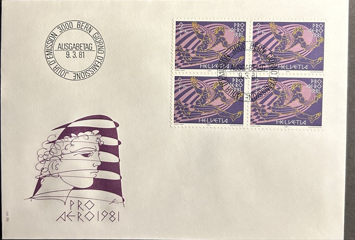 Buste & buste per spedizione: Pro Aéro 1981 - Lettre 1er jour  – Nuovo (secondo la descrizione) da Hermance venduto da Chris698