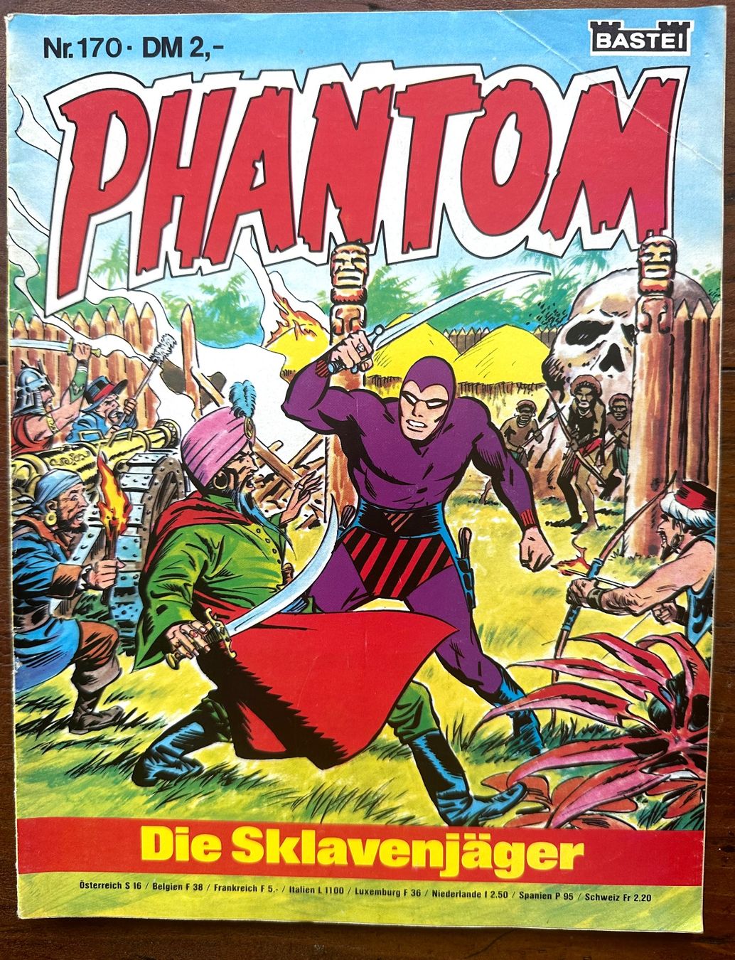 Comics: Phantom Nr. 170  DM 2.-, hunderte Comics ab 1.- – Gebraucht aus Seltisberg von quadartswiss