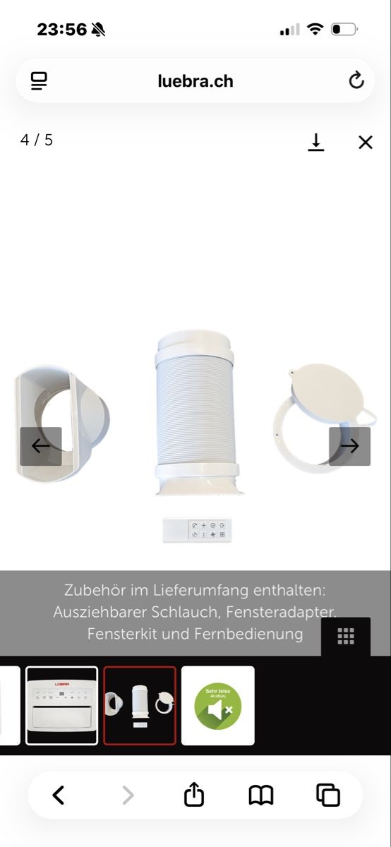 Condizionatori: Lübra Klimagerät 9000 BTU 49 dB – Nuovo e nell'imballaggio originale da Winterthur venduto da jac_7rd9 3