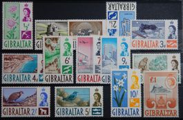 Gibraltar British Kat. 149-162 * 1960 Kat. 40 Euro