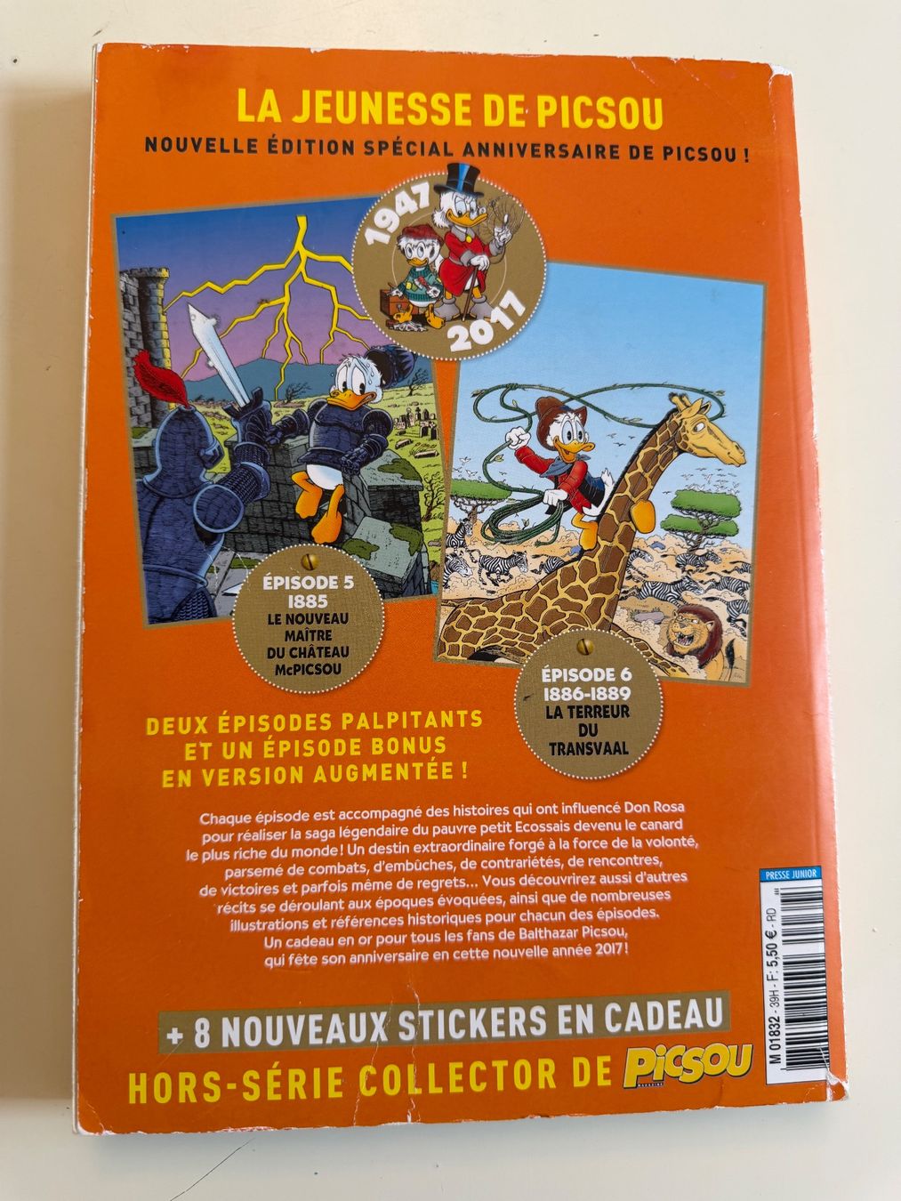 Fumetti: LES TRÉSORS DE PICSOU NO 39 JUN 2017 – Usato da Münsingen venduto da Ganjam 2