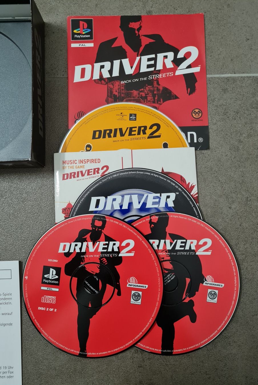Giochi: PS1 Driver 2 - Limited Edition Collectors Edition – Usato da Birsfelden venduto da Dealgoenner24 8