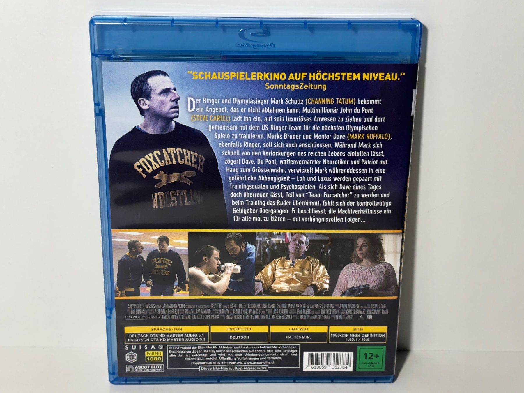 Alle DVDs: Foxcatcher Blu Ray – Gebraucht aus Wilderswil von Mr.Fury 1