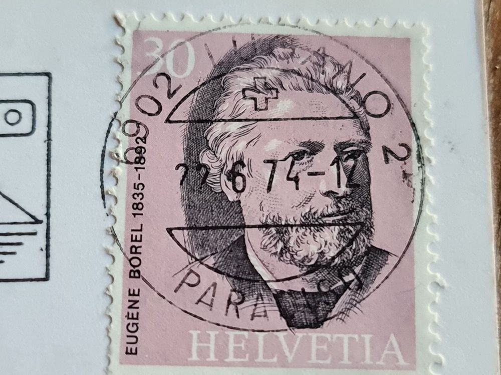 Cartoline postali: Ansichtskarte Ascona 1974 – Usato da Dintikon venduto da Vexi 1