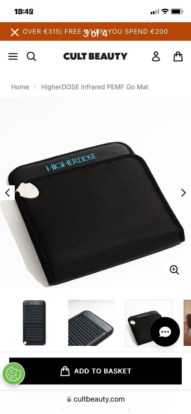 Appareils médicaux: Higherdose Infrared PEMF Mat and carry case – Neuf (Voir description) à Oberrieden par Brighton-Mc 2