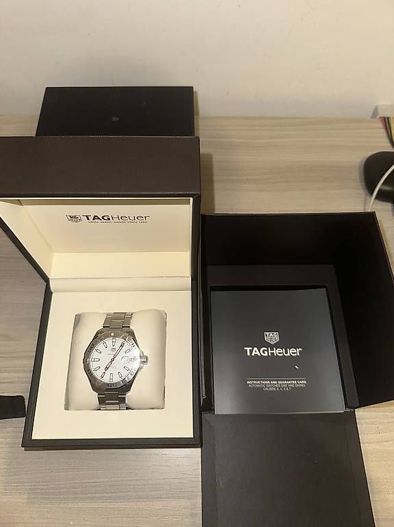Tag Heuer Uhren: Tag Heuer Aquaracer White 43mm – Gebraucht aus Mendrisio von oma_9c65 1