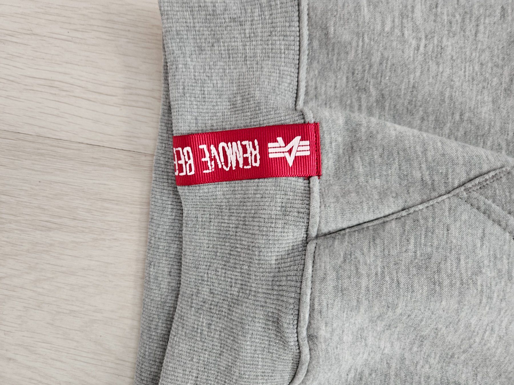 Alpha Industries Pullover & Sweatshirts: Alpha Industries Basic Zip Hoodie XXL Grau Meliert NEU – Neu und originalverpackt aus Düdingen von BluePalm 1