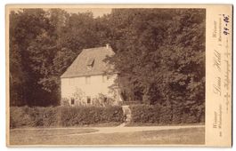 Fotografie Weimar, Blick auf Goethes Gar