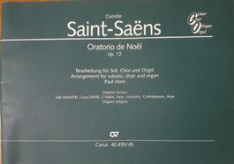 Camille Saint-Saëns - Oratorio de Noël, Noten, wie neu!