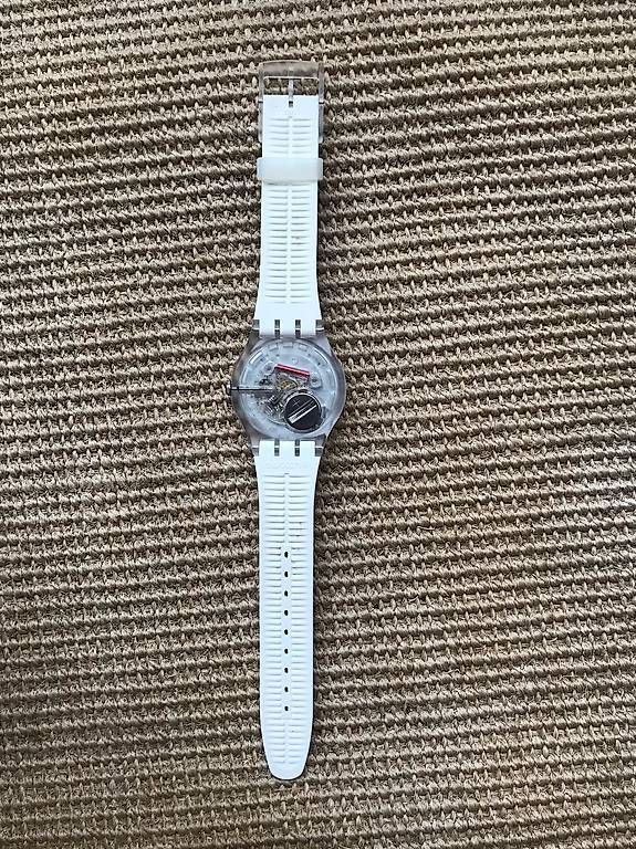 Orologi: SWATCH Uhr watch weiß 2022 – Usato da Basel venduto da Princeton-seller 1