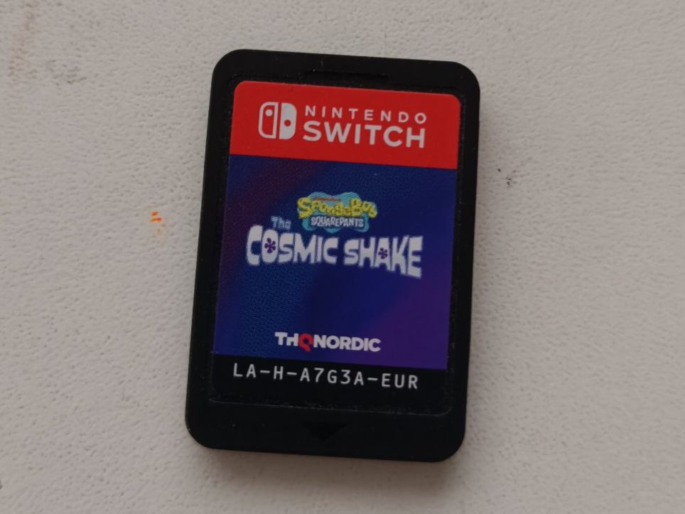 Nintendo Spiele: nintendo switch Sponge Bob, cosmic shake – Gebraucht aus Möriken AG von Brigitte111