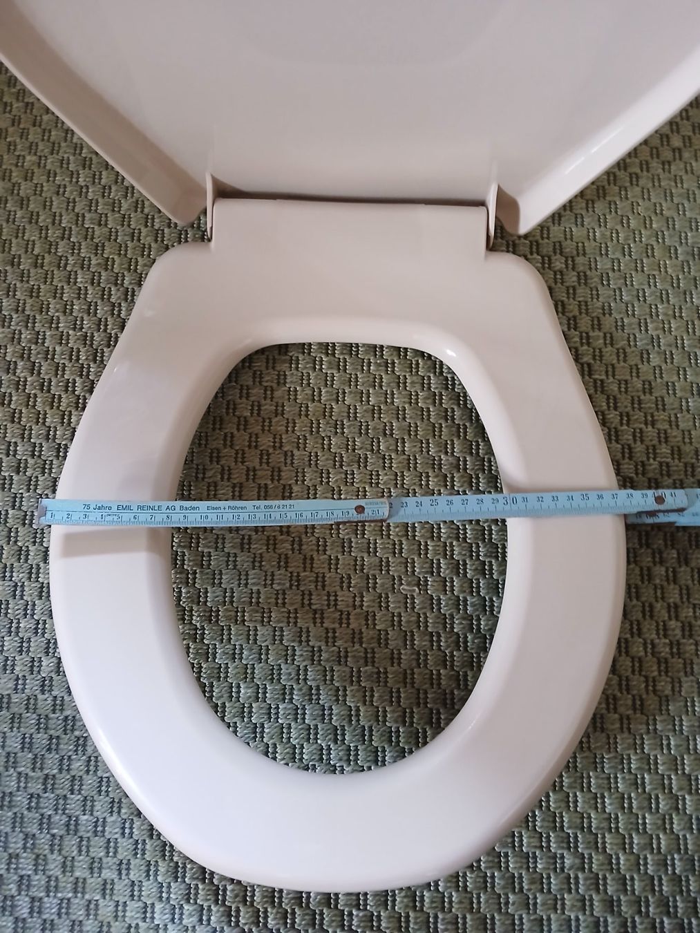 WC: Toilettendeckel, WC Sitz beige – Usato da Bremgarten AG venduto da Finoae