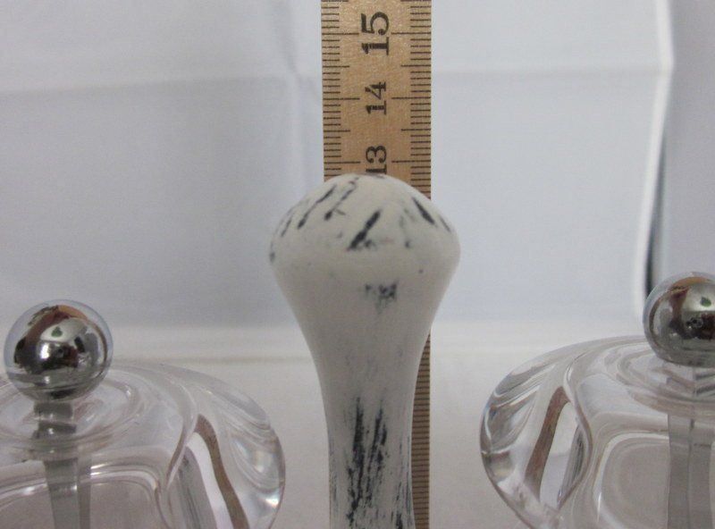 Küchengeräte: Gewürzständer - Menage Salz & Pfeffer Shabby Chic – Gebraucht aus Bischofszell von raika 3
