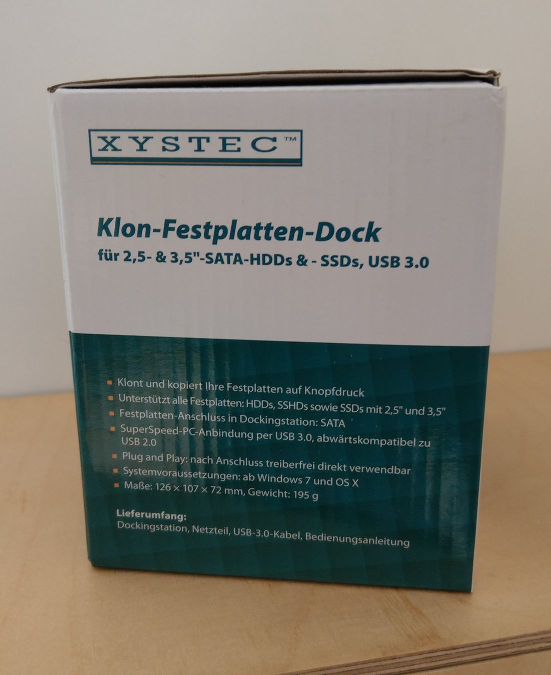 Dockingstation: Xystec USB-3.0-Dockingstation – Neu und originalverpackt aus Bern von Saxeton 3