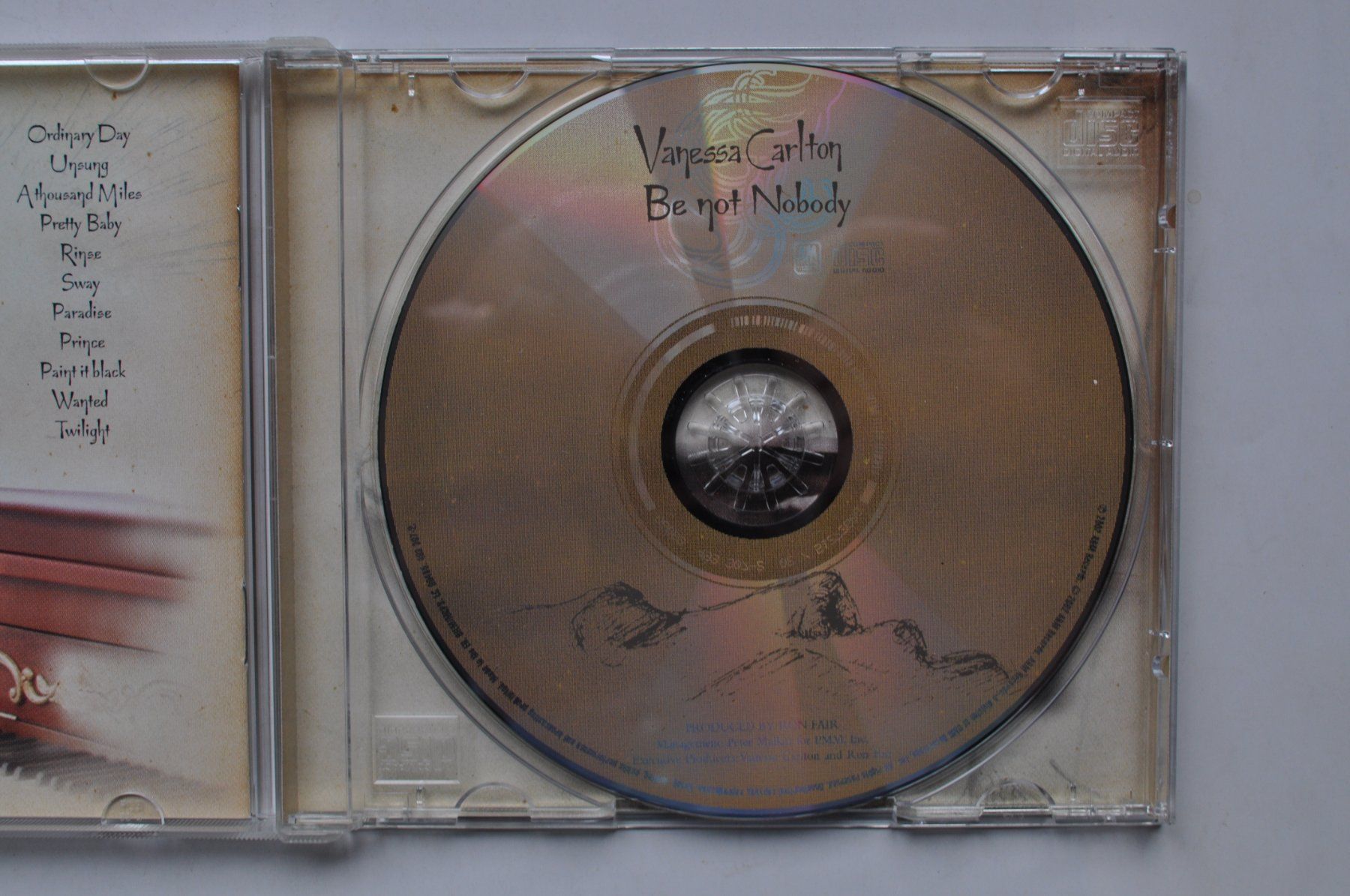 CD: Vanessa Carlton - Be Not Nobody – Usato da Marin-Epagnier venduto da Vinil68 2