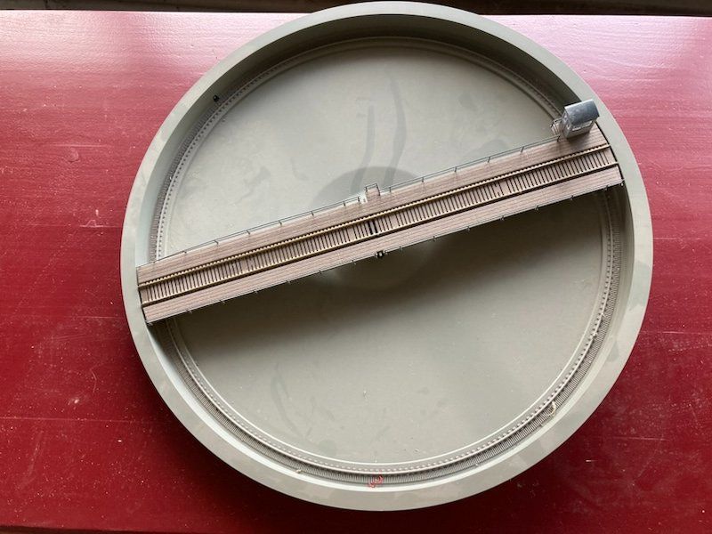 Modellini di ferrovie: H0 Drehscheibe aus USA Sammlung – Usato da Büsserach venduto da ModellbahnDepot