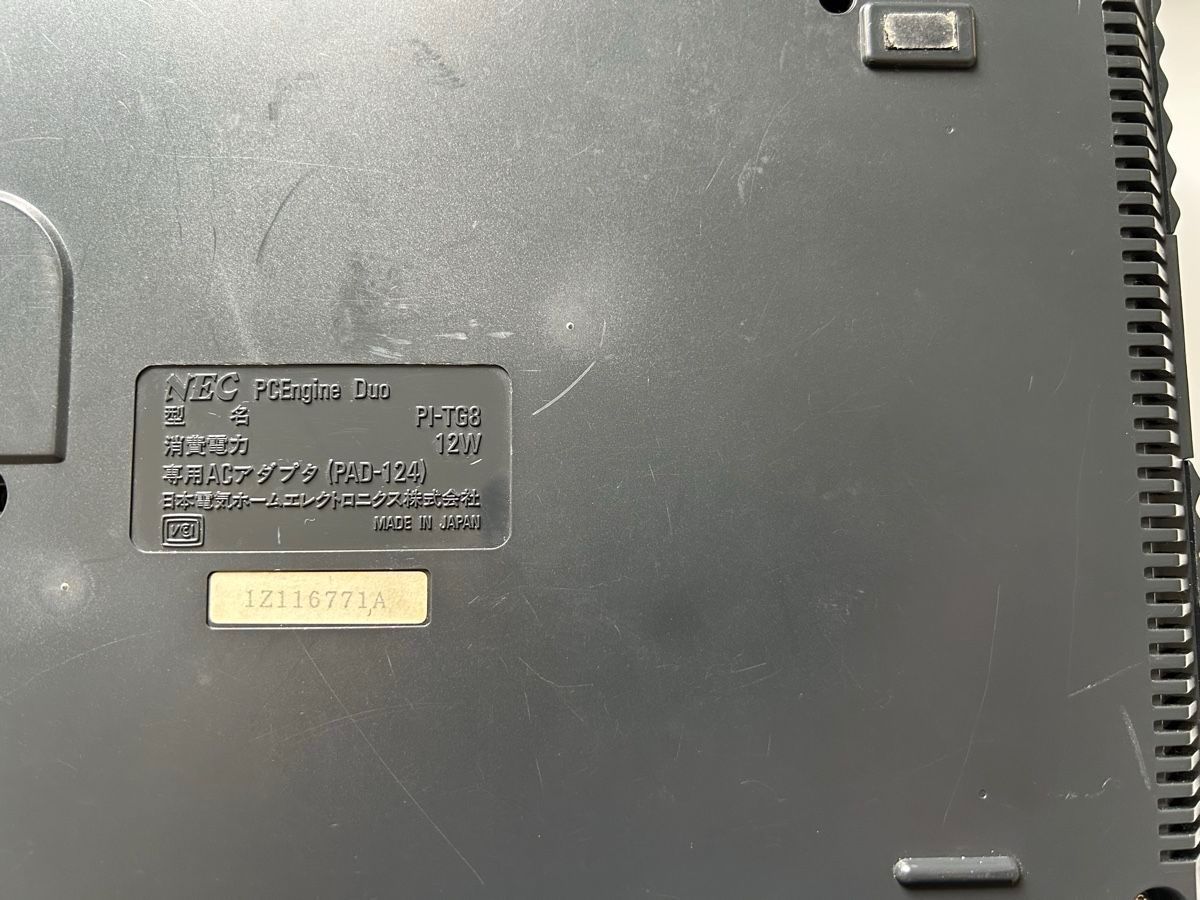 Nec Console: NEC PC Engine Duo Konsole Set Hucard CD-ROM – Usato da Belp venduto da center-discount 3