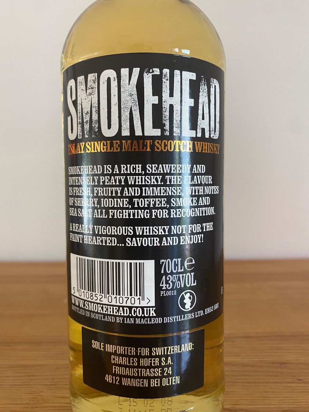 Spirituosen: Smokehead – Neu (gemäss Beschreibung) aus Arlesheim von boensen77 1