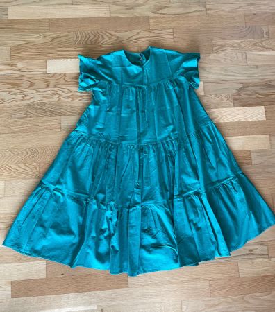Grünes Sommerkleid