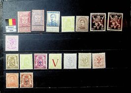 BELGIQUE TIMBRES NEUFS DÈS 1894  /U939