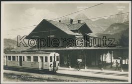 VD Château d'Oex - Bahnhof - Bahn MOB