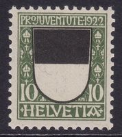 Pro Juventute SBK-Nr. 22 (Freiburg 1922) postfrisch **