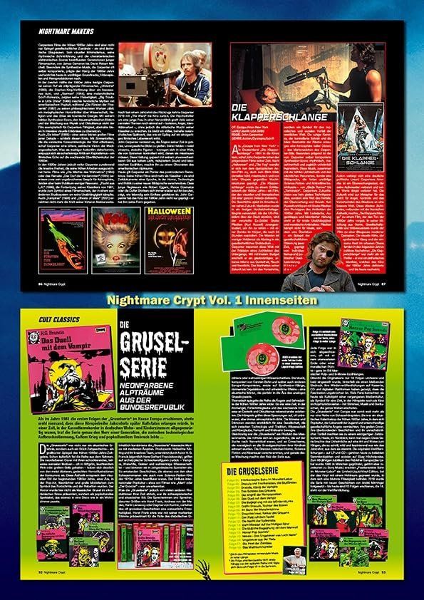 Riviste & Magazine: Nightmare Crypt Vol.1 - Das ultimative Horror Magazin! – Usato da Niederhasli venduto da Hsoz 1