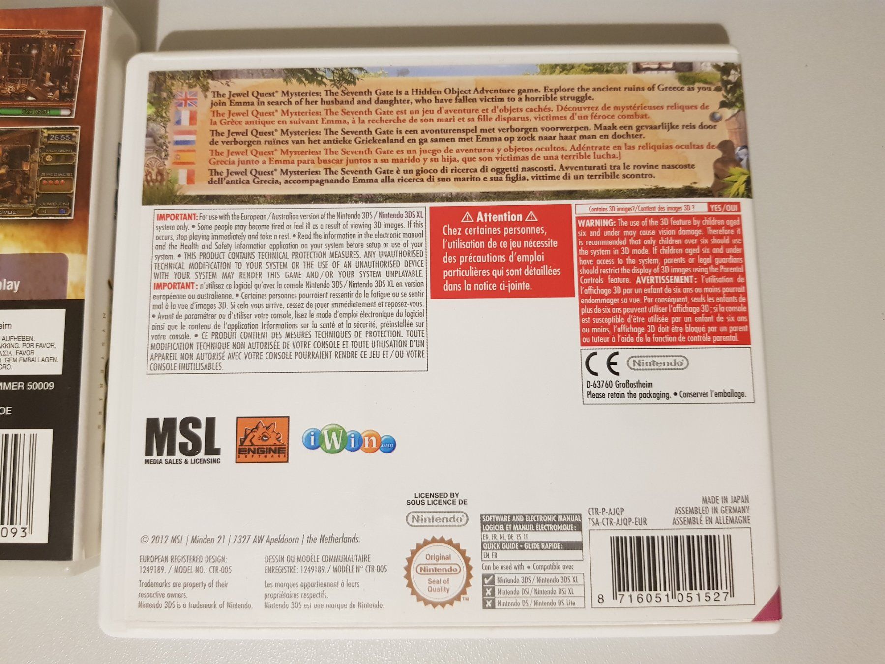 Nintendo Giochi: 2x Jewel Quest /DS & 3DS – Usato da Münchenstein venduto da 2DGames 4