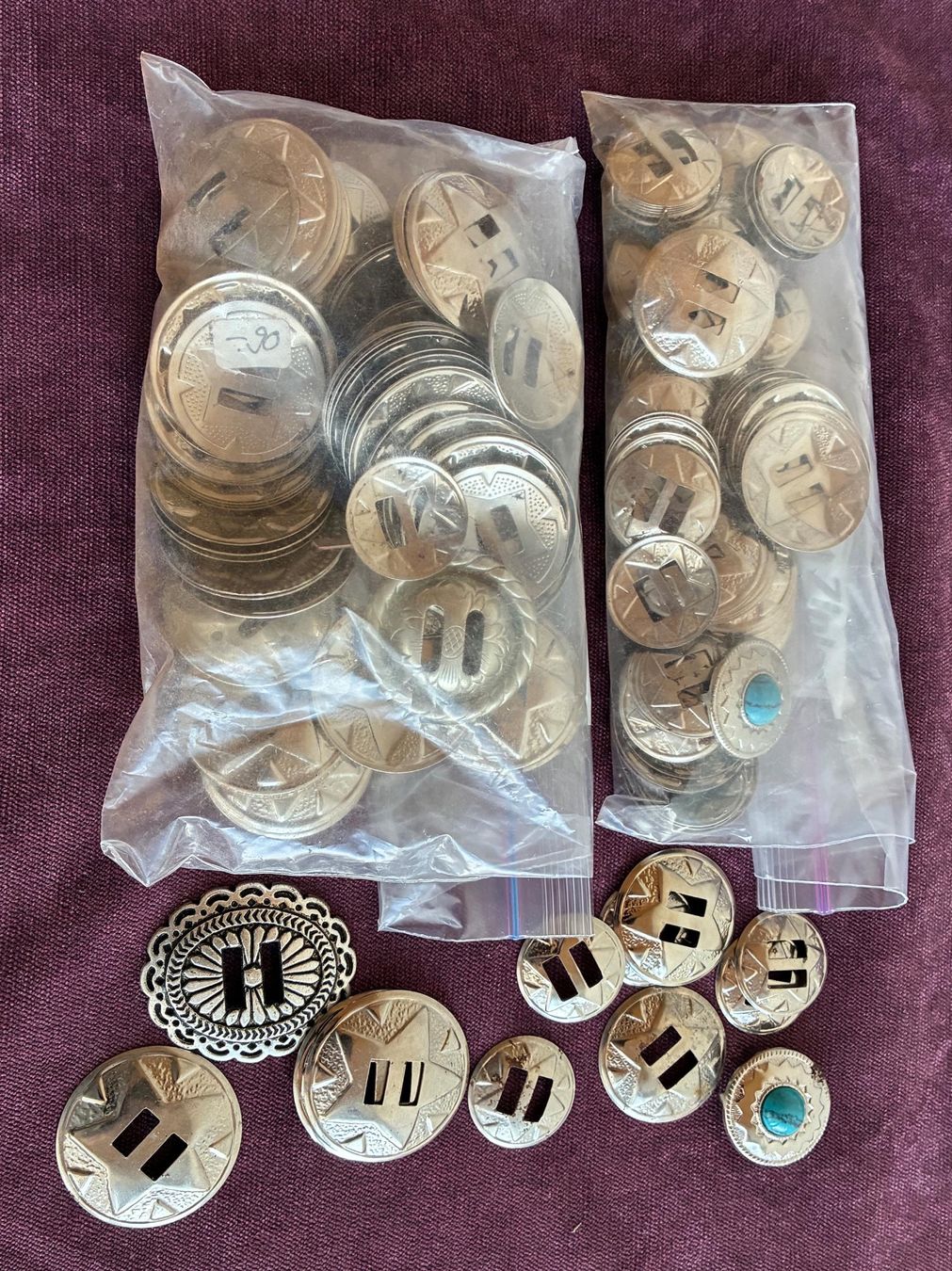 Quincaillerie: Diverse Conchos aus USA – D'occasion à Bäretswil par robsonantik 3