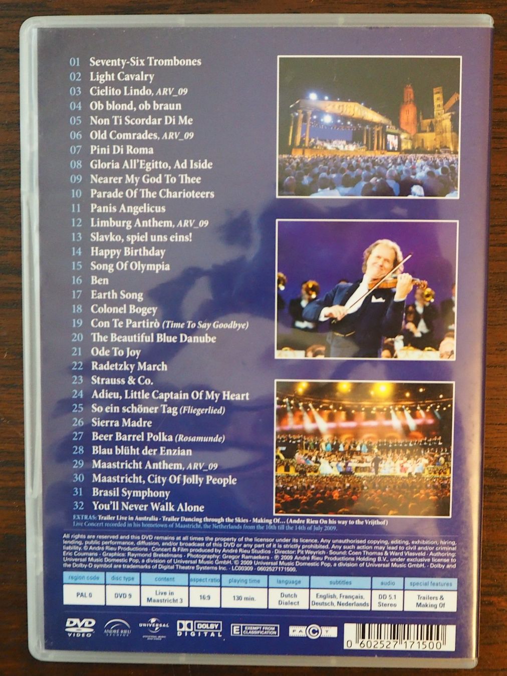 Tutti i DVDs: André Rieu / 6 DVDs – Usato da Chur venduto da big_5zx8 1