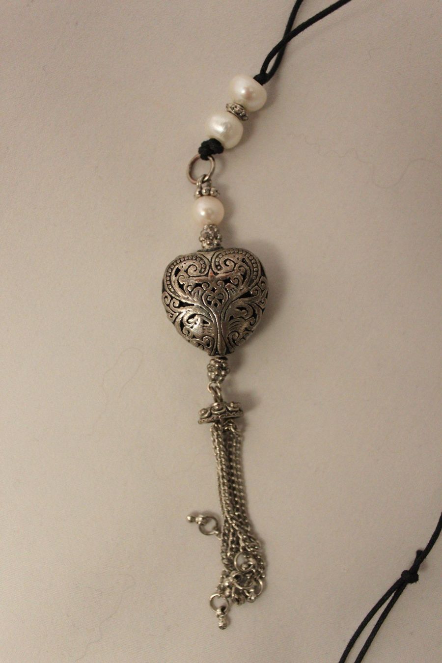 Catenine: Collier sautoir coeur – Nuovo e nell'imballaggio originale da Marsens venduto da fakia 3