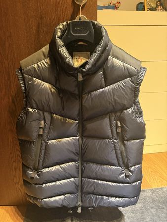 Moncler Daunenweste, Top Zustand, Dunkelblau, Grösse L