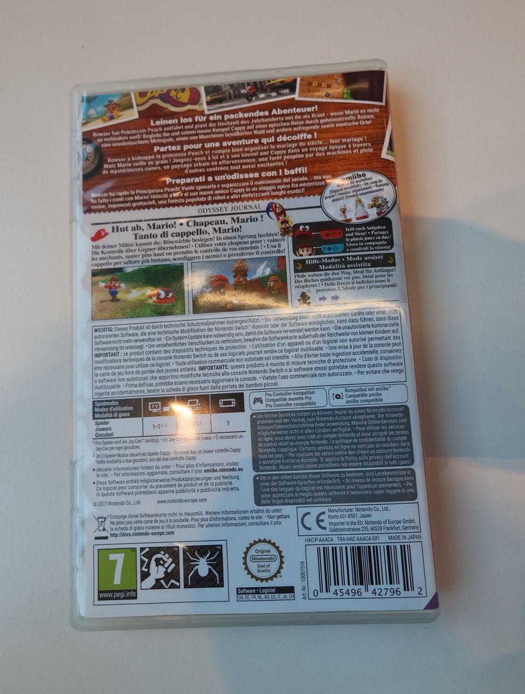 Nintendo Giochi: Nintendo Switch Super Mario Odyssey Spiel – Usato da Biel/Bienne venduto da HalloundSo 2