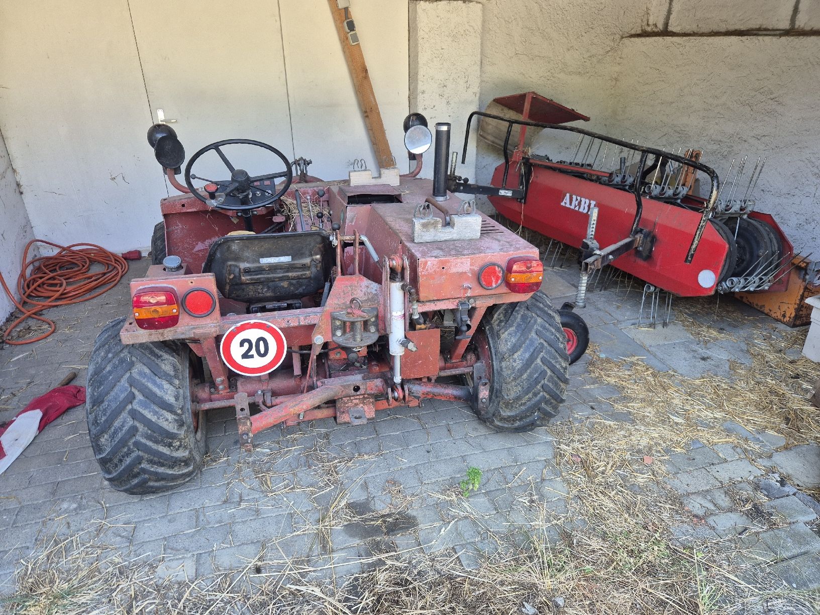 Aebi Tracteurs: Aebi TT33; Hinterachse frisch revidiert – D'occasion à Häfelfingen par SchoeflihofBinz 3
