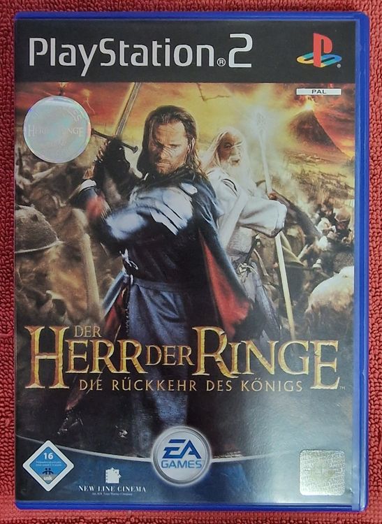 PlayStation 2 Der Herr der Ringe Die Rückkehr des Königs (Gebraucht) in ...