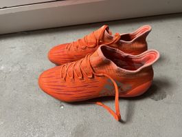 Fussballschuhe Adidas F50 orange Grösse 40