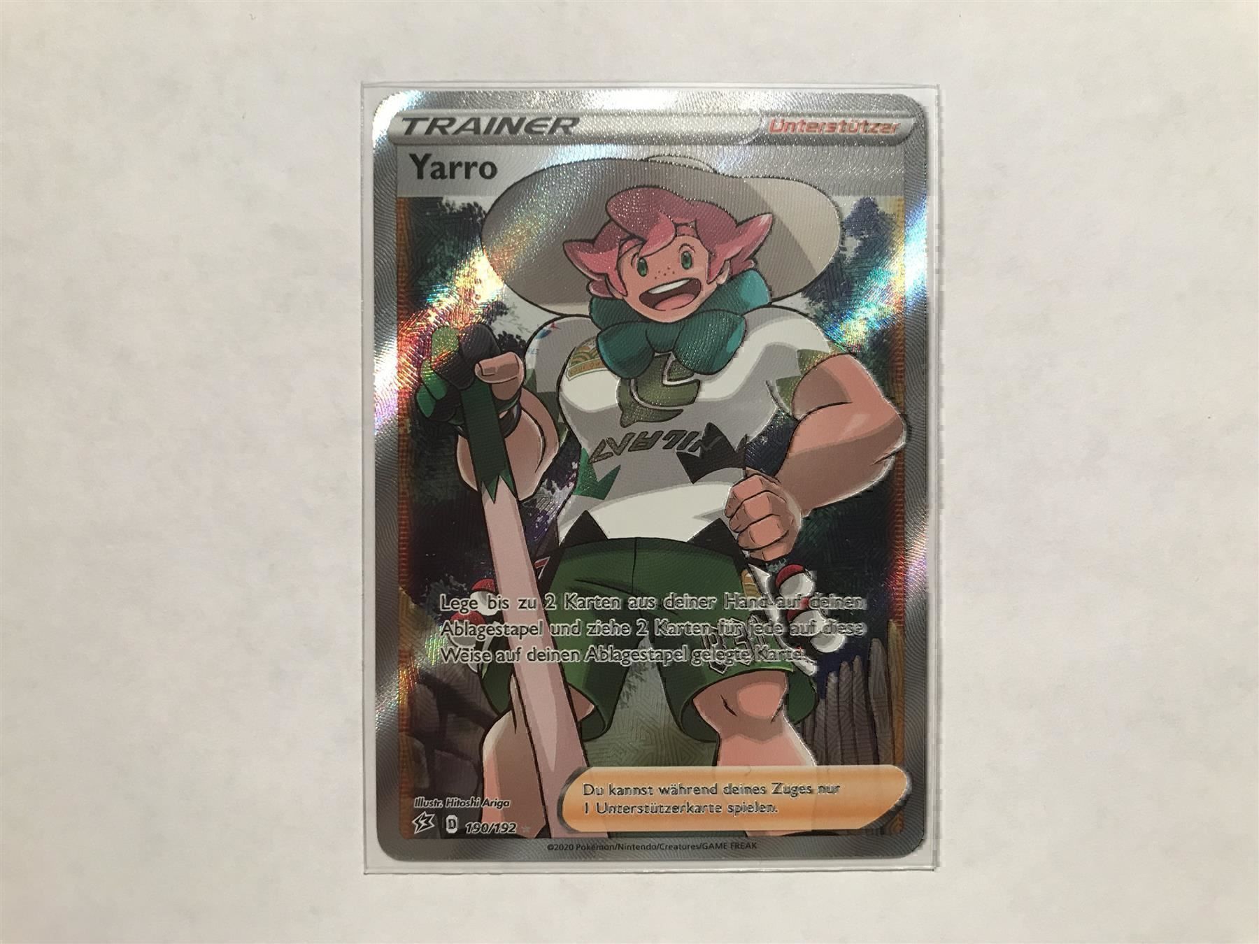 Pokémon Sammelbilder & Trading cards: Trainer Yarro – Neu (gemäss Beschreibung) aus Hagendorn von Pokecollectorch