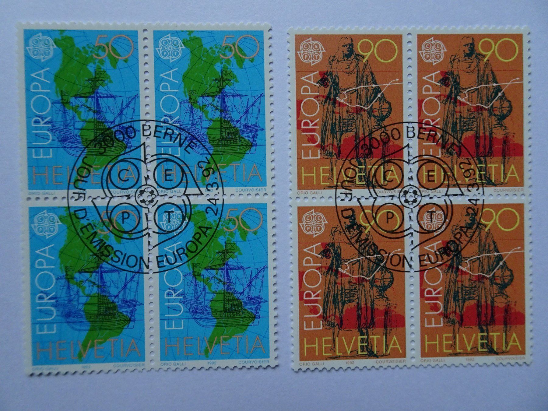 Tous les timbres: 1992 – Neuf (Voir description) à Aadorf par Chnorli-Furz