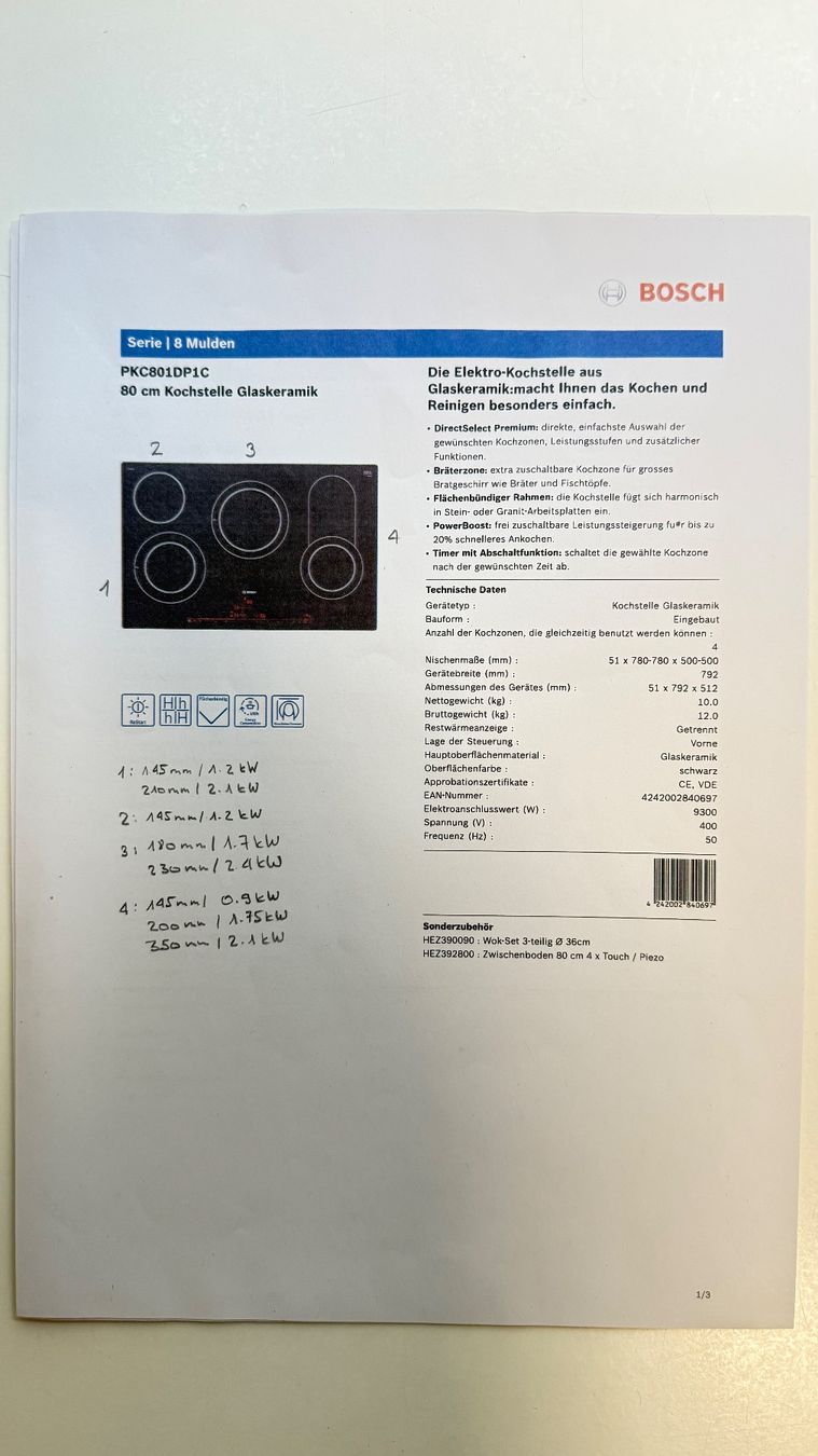 Cucine: Kochfeld – Usato da Uster venduto da Rellob 4