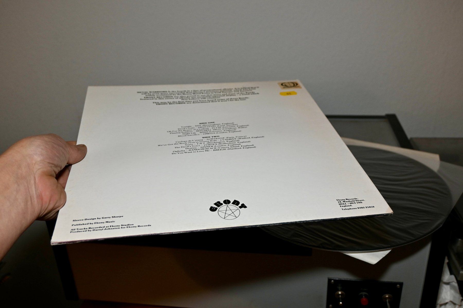 Dischi in vinile: Metal Warriors EBONY UK 1983 LP VG+/VG+(+)/MINT- – Usato da Pfaffhausen venduto da mono_rec 6
