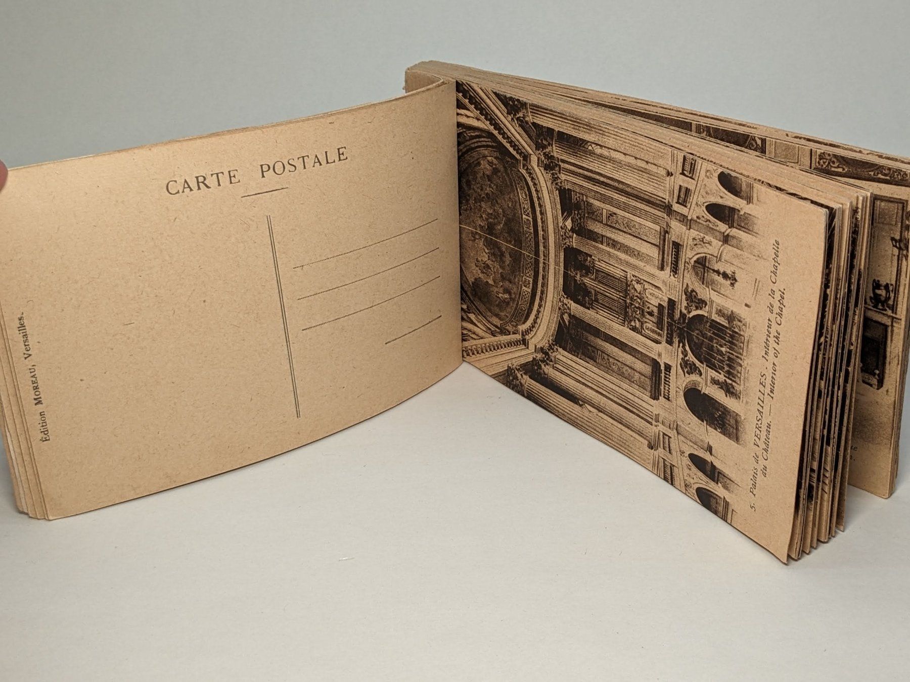 Cartoline postali: Antike Postkarten Trianon & Versailles – Usato da Bern venduto da F_M_A 4