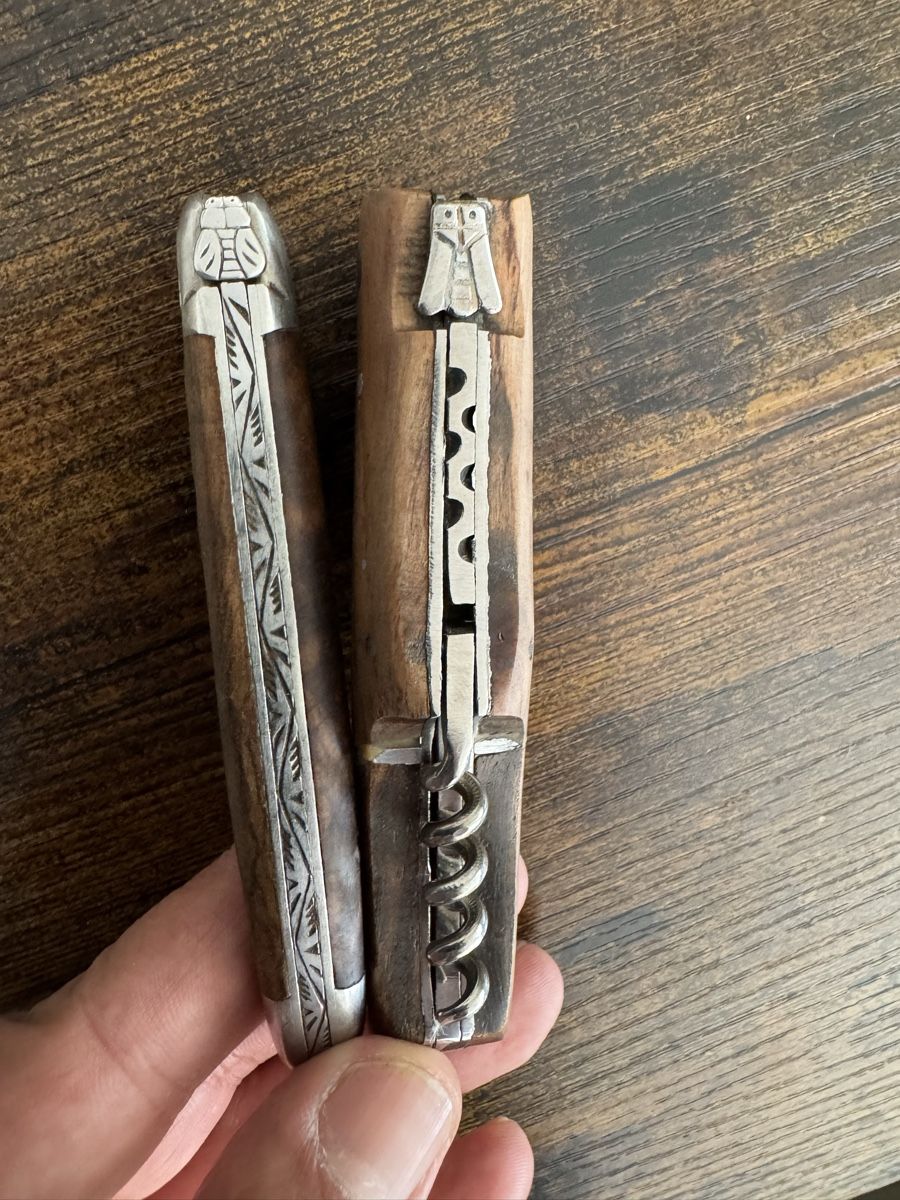 Laguiole Coltelli tascabile: Laguiole messer 2 stück – Usato da Zunzgen venduto da milesdavis76 5