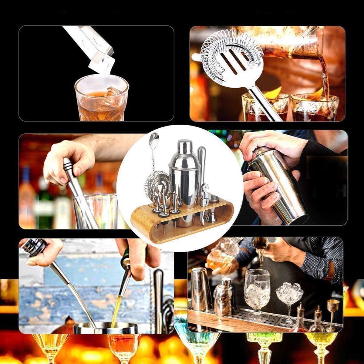 Elettrodomestici da cucina: Cocktail Shaker Cocktail Set Barkeeper – Nuovo (secondo la descrizione) da Thun venduto da coverall 4
