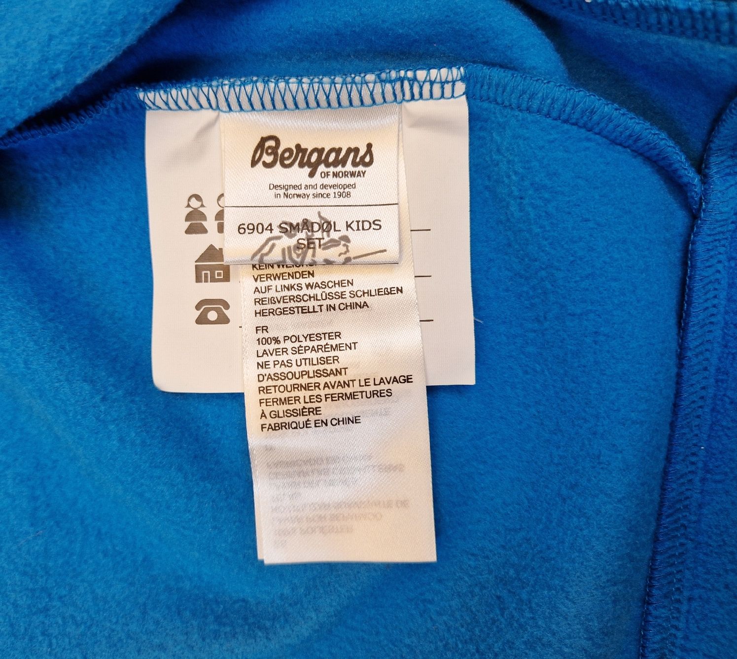Bergans Giacche & Cappotti: Bergans Fleecejacke Kinder Gr. 80 – Nuovo e nell'imballaggio originale da Braunau venduto da Brand-Store 7